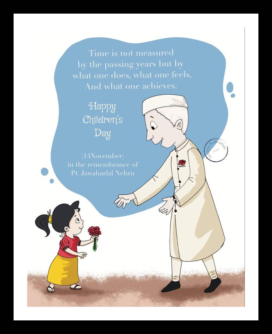 Children’s day Illustration by Shamli Rana